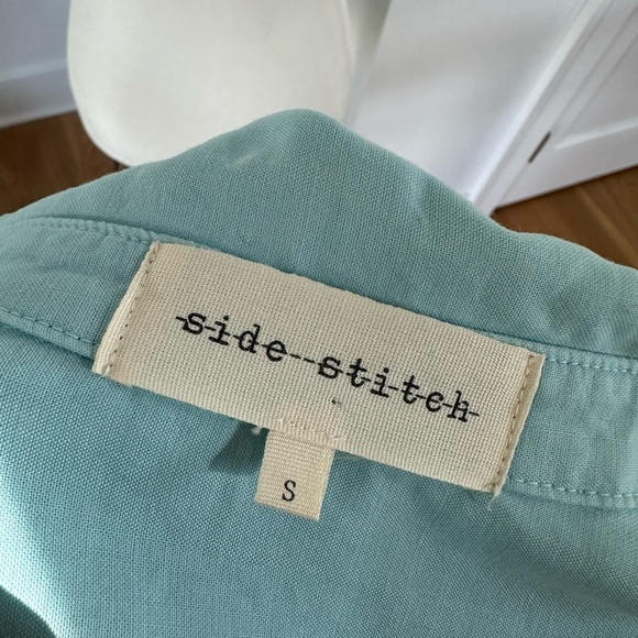 Side Stitch blue CYA top size small - Picture 4 of 4